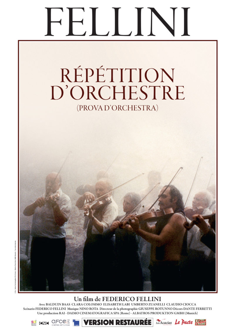 Répétition d’orchestre - Affiche