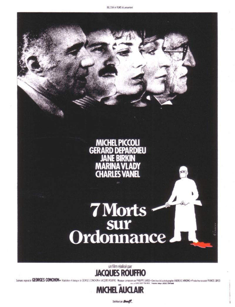 7 morts sur ordonnance - Affiche