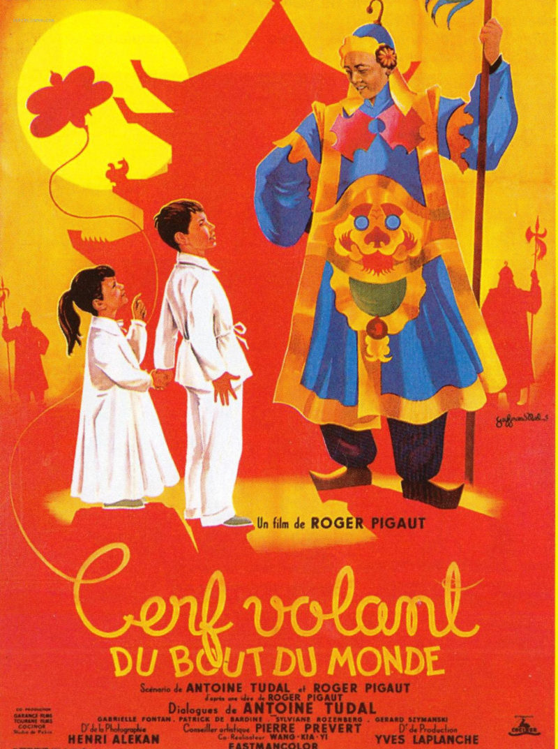 Cerf-volant au bout du monde - Affiche