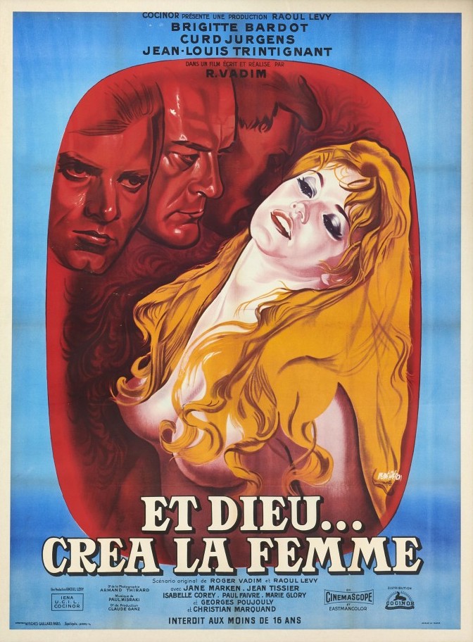 Et Dieu créa la femme - Affiche