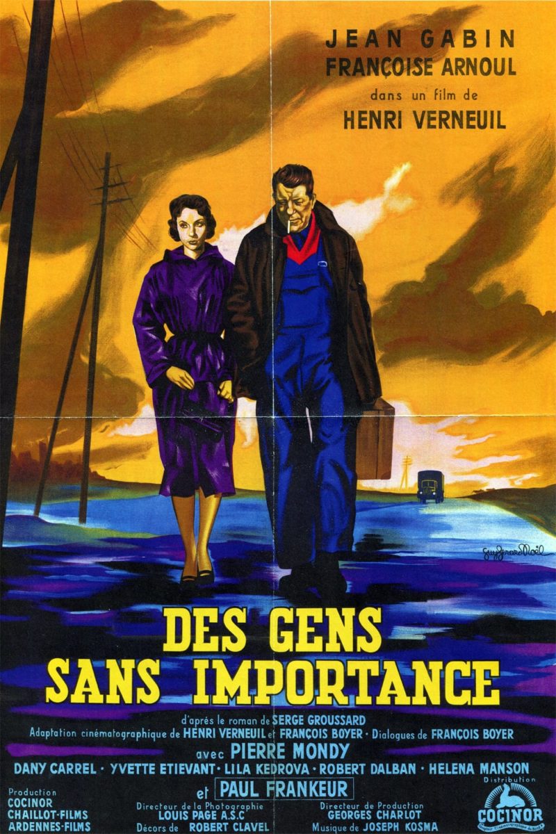 Des gens sans importance - Affiche