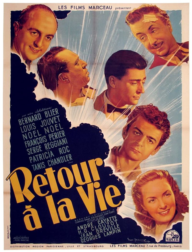 Retour à la vie - Affiche