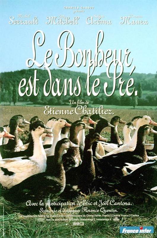 Le bonheur est dans le pré - Affiche