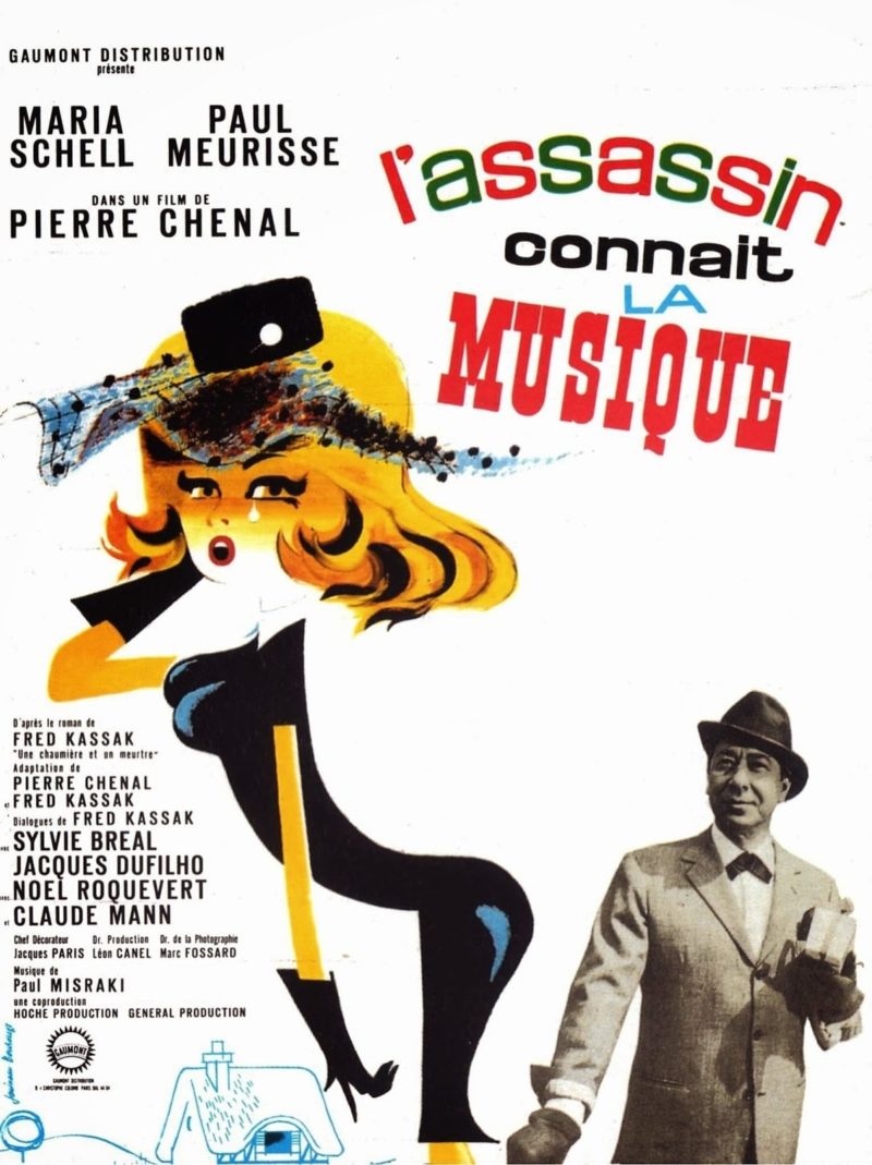 L’assassin connait la musique - Affiche