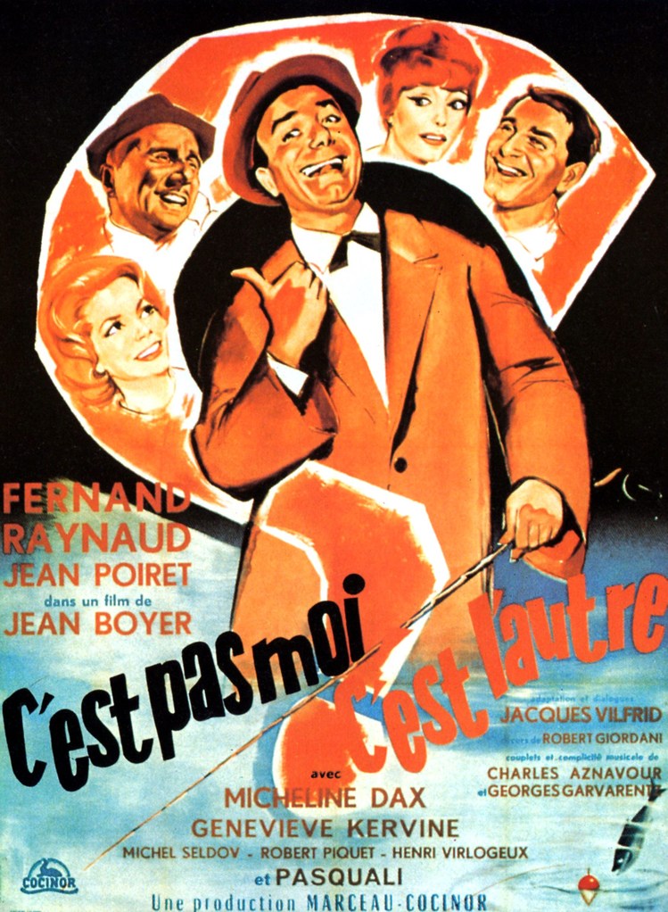 C’est pas moi c’est l’autre - Affiche