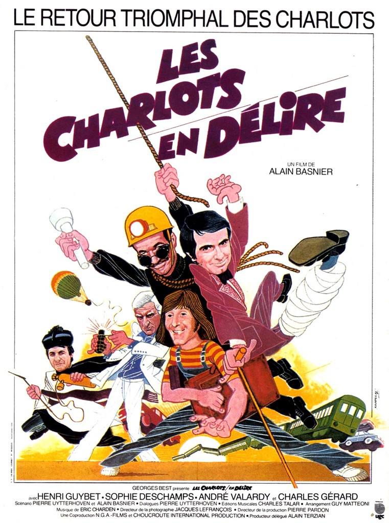 Les Charlots en délire - Affiche