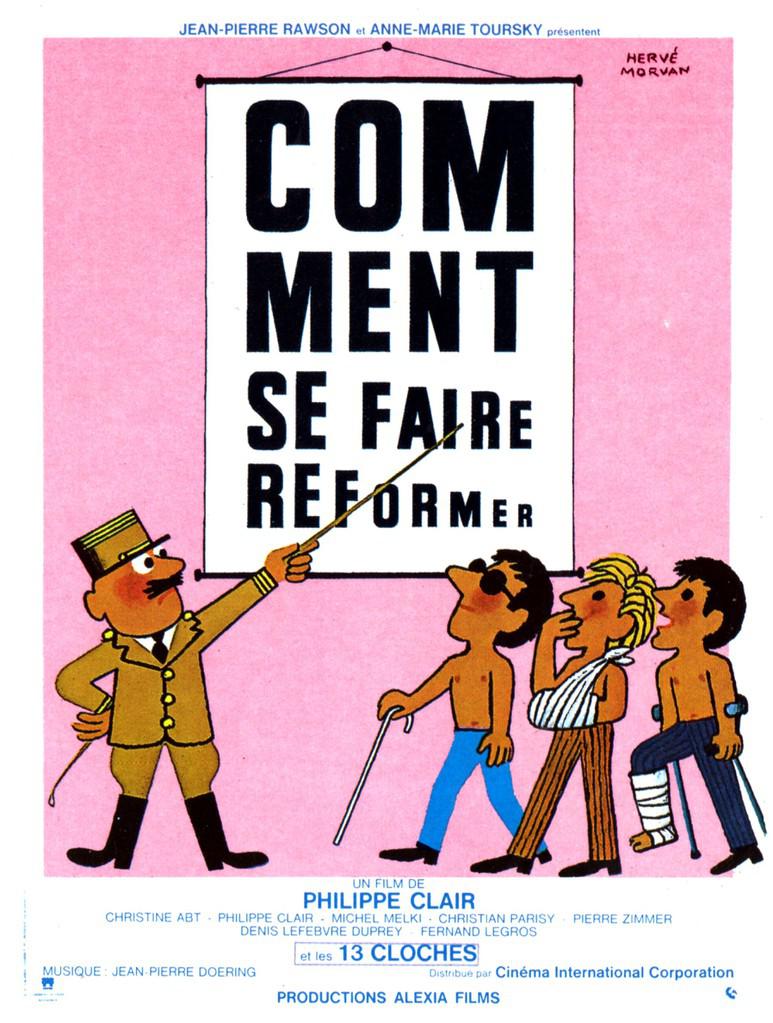 Comment se faire réformer - Affiche