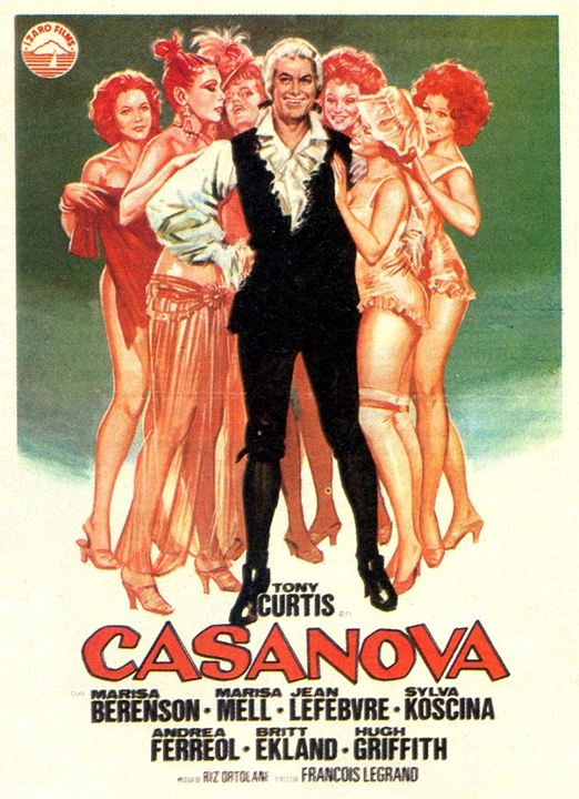 13 Femmes pour Casanova - Affiche