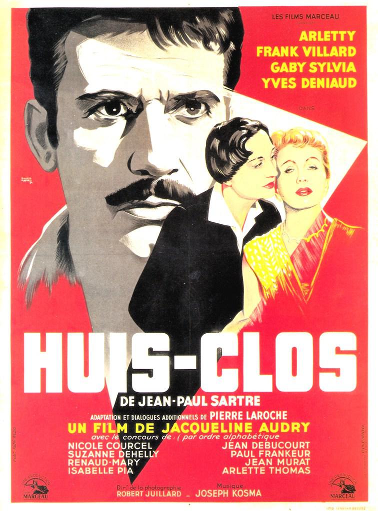 Huis-clos - Affiche