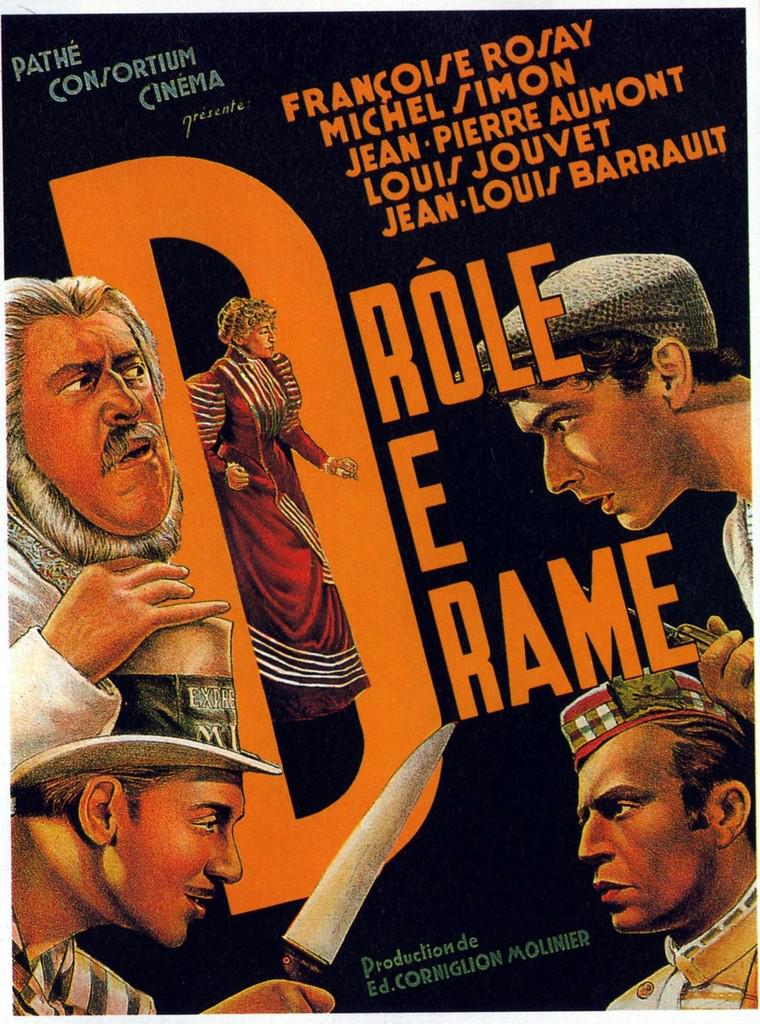 Drôle de drame - Affiche