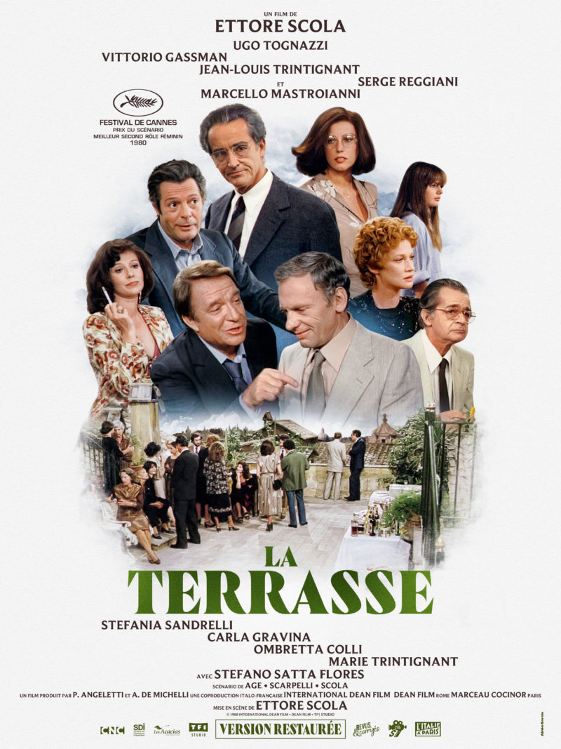 La Terrasse - Affiche