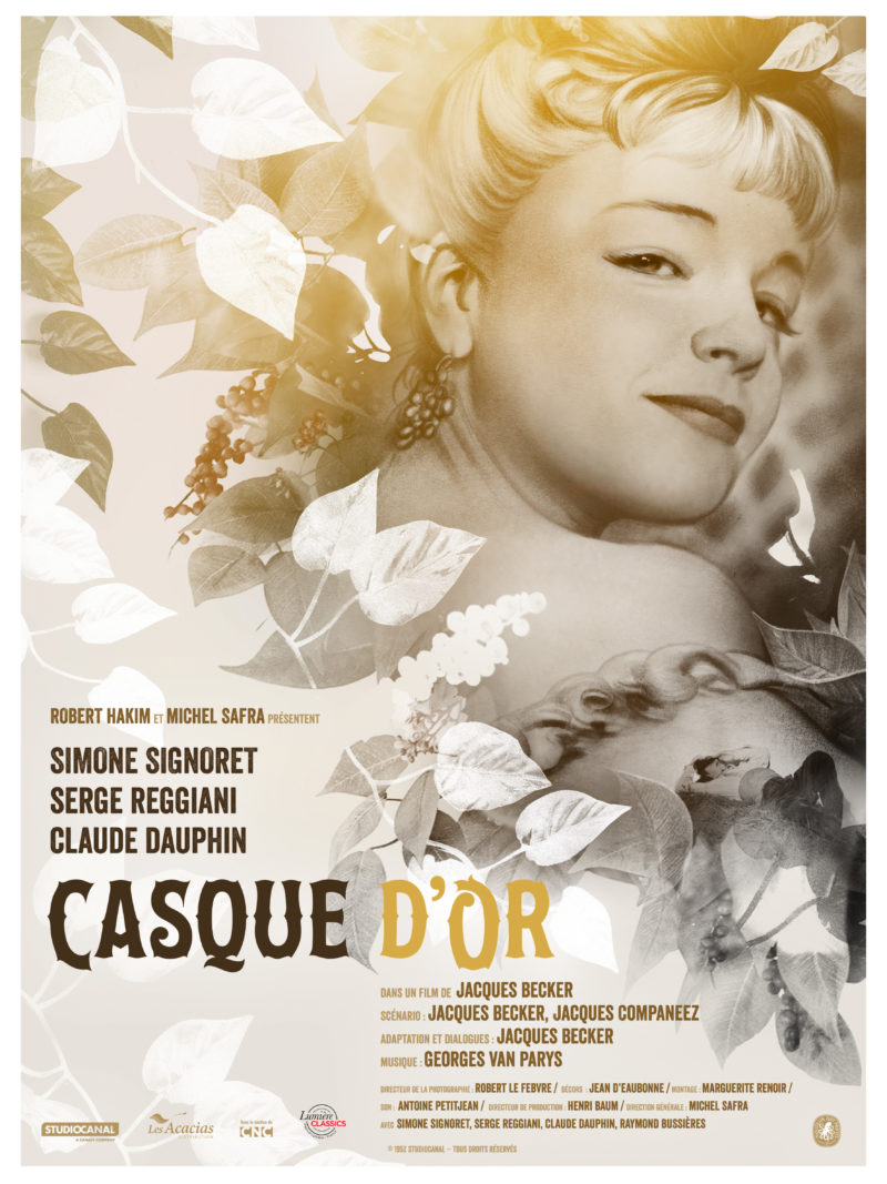 Casque d’or - Affiche