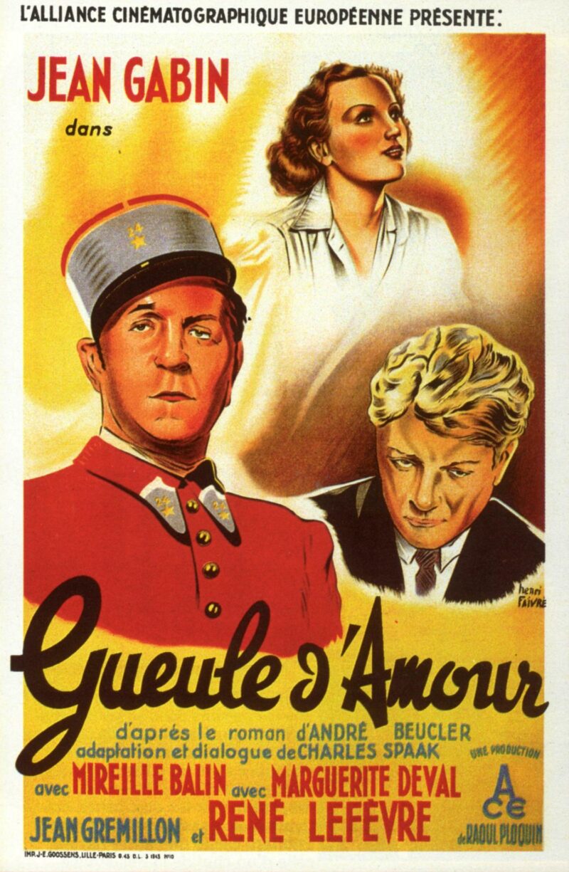 Gueule d’amour - Affiche