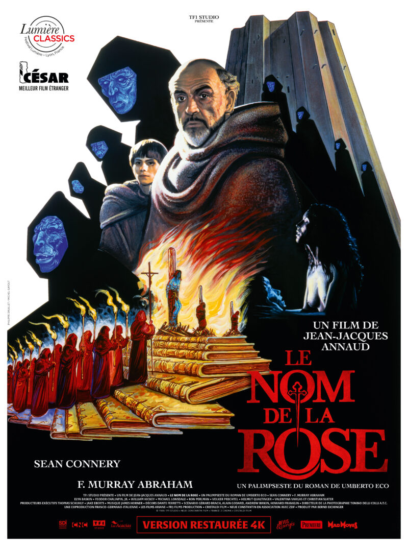 Le Nom de la rose - Affiche