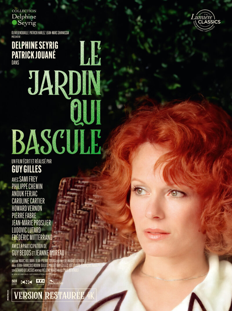 Le jardin qui bascule - Affiche