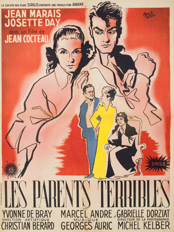 Les Parents terribles, un film de Jean Cocteau