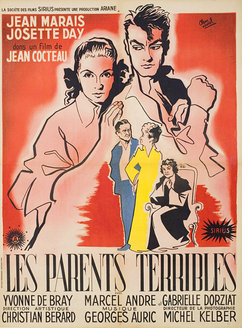 Les Parents terribles - Affiche
