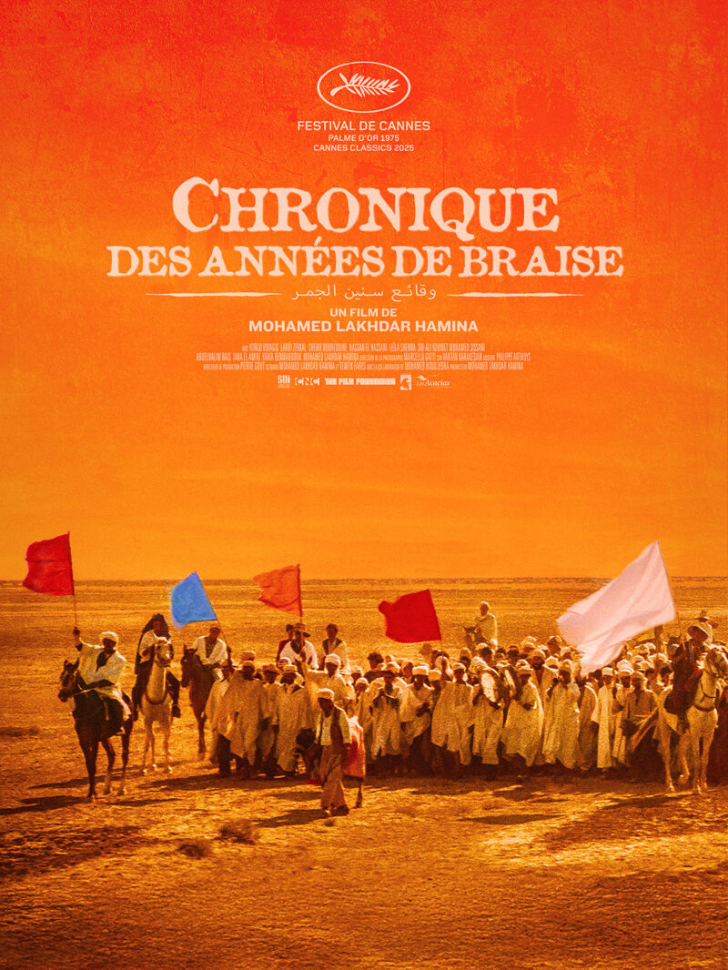 Chronique des années de braise - Affiche